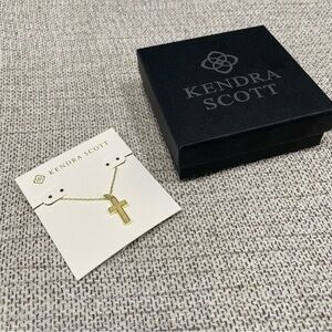 Kendra Scott Gold Cross Necklace